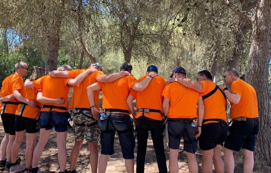 Palma: Family or Sports Course Adventure at Forestal Park - The 200-meter zip line and the physical challenge