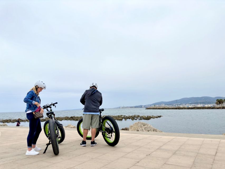 Palma: Guided City Tour with a Fat Tire E-Bike - El Molinar and the Bay Views