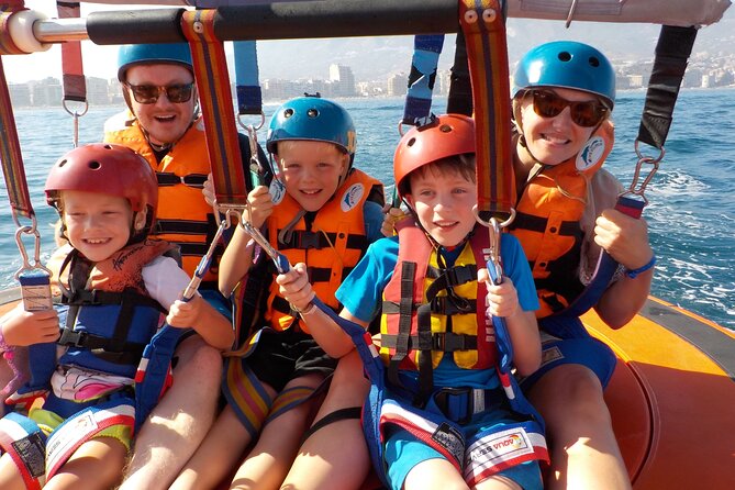 Parasailing in Fuengirola - The Highest Flights on the Costa - The safety check is part of the experience