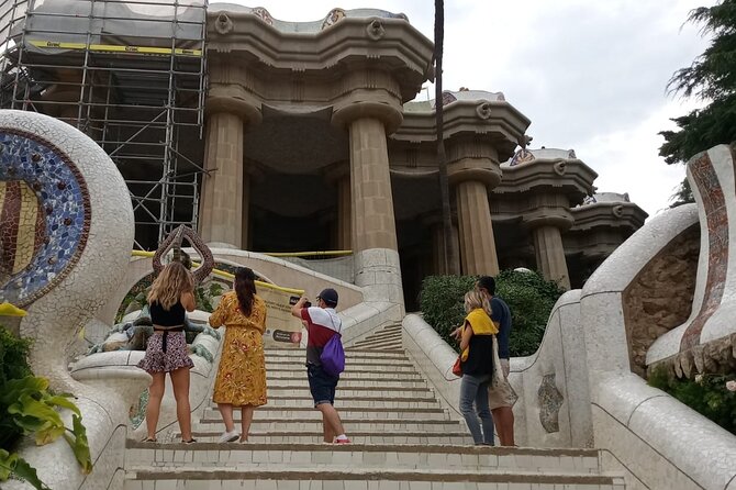 Park Guell Guided Tour with Skip the Line Tickets - Walking the garden paths and stone viaducts