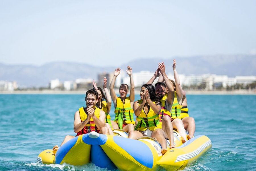 Playa de Palma: Banana Boat Ride - What the Playa de Palma Ride Is Really Like