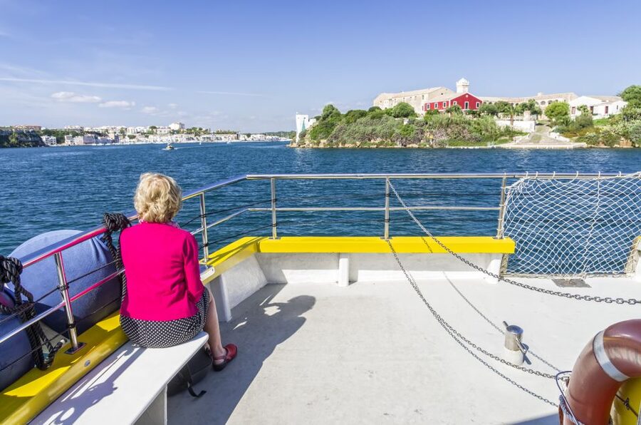 Port Mahon: 1-Hour Harbor Cruise with Underwater Views - Finding the yellow catamarans at Moll de Llevant