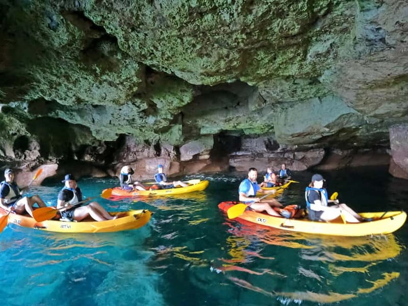 Puerto Mogán: Guided Adventure Kayak Tour in Caves & Snorkel - Who should book, and who should skip it
