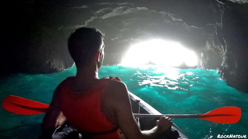 Puerto Mogán: Guided Adventure Kayak Tour in Caves & Snorkel - Entering the Mogán caves
