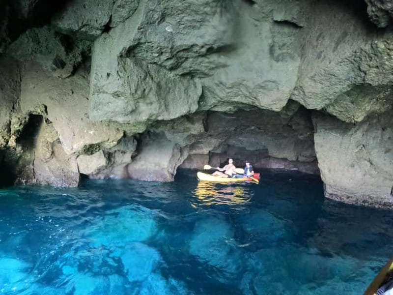 Puerto Mogán: Guided Adventure Kayak Tour in Caves & Snorkel - The guide makes or breaks this adventure