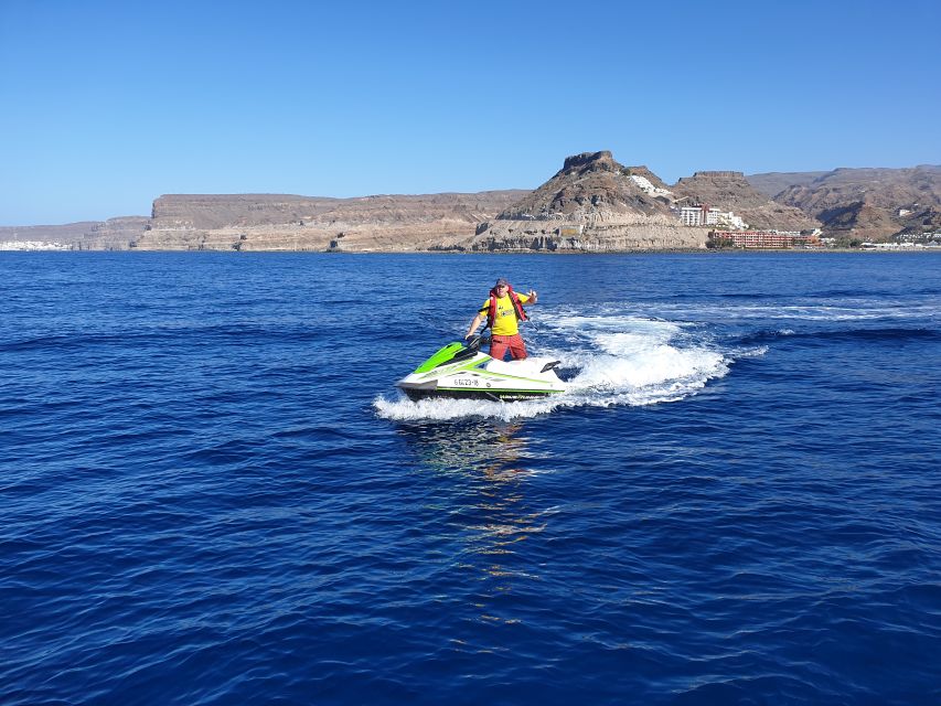 Puerto Rico de Gran Canaria: Jetski Tour - From the harbor to the open sea