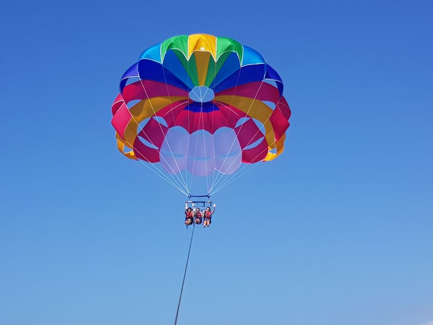 Puerto Rico de Gran Canaria : Parasailing - The boat ride sets the tone