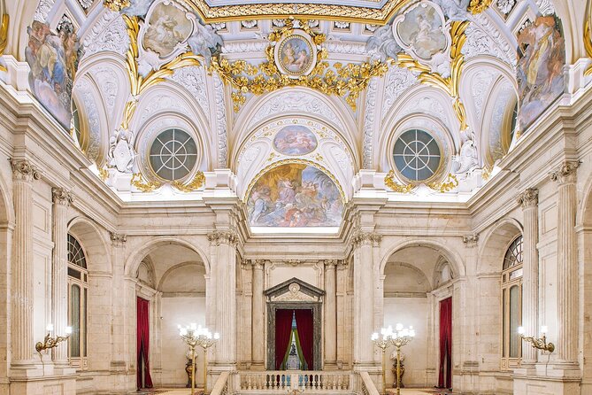Royal Palace of Madrid Early Entrance Tour Skip-The-Line Ticket - The Grand Staircase and the state rooms