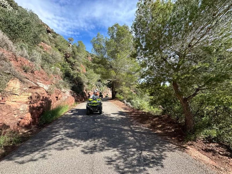 Salou: Off-Road Guided Quad Safari with Hotel Pickup - Getting comfortable on an automatic quad