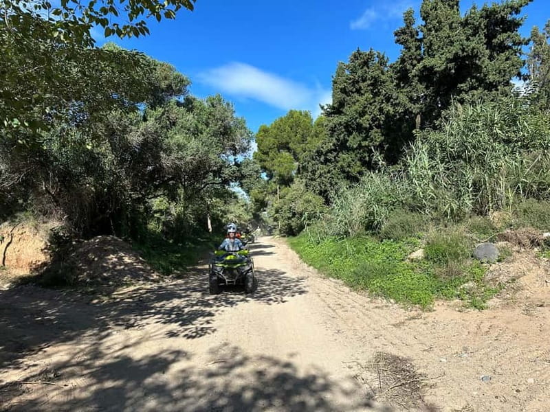 Salou: Off-Road Guided Quad Safari with Hotel Pickup - From quiet roads to rough tracks
