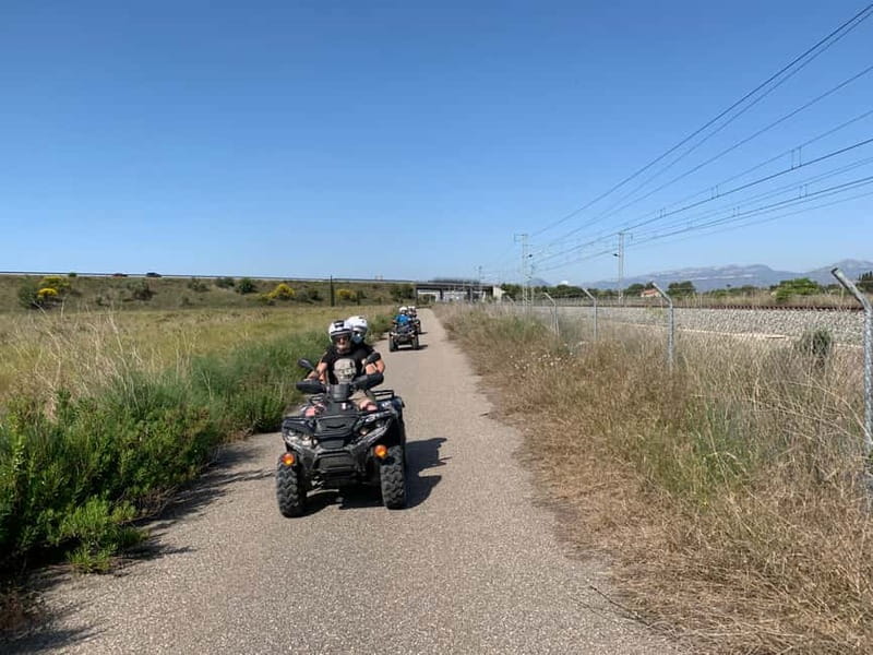 Salou: Off-Road Guided Quad Safari with Hotel Pickup - The Red Mountain viewpoint