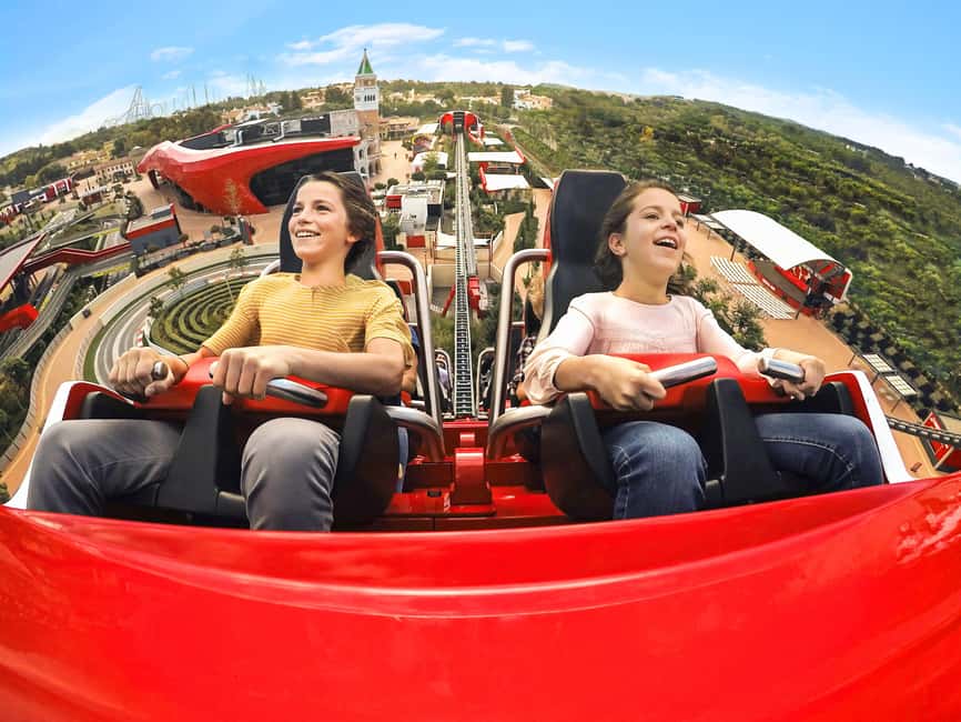 Salou: PortAventura Ferrari Land Admission Ticket - Red Force is the main event