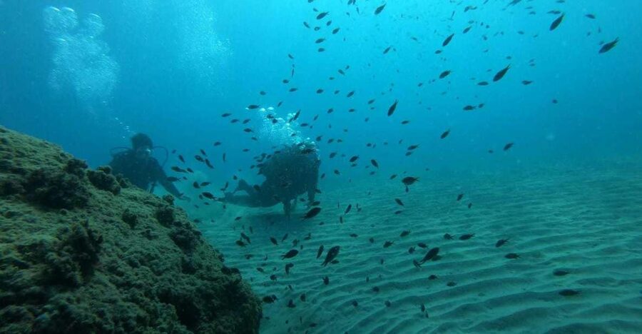 Salou: Scuba Diving for Beginners - Getting comfortable with the breathing gear