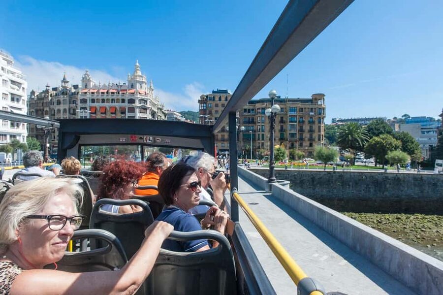 San Sebastian: Hop-On Hop-Off City Tour Bus - Key points to know before boarding