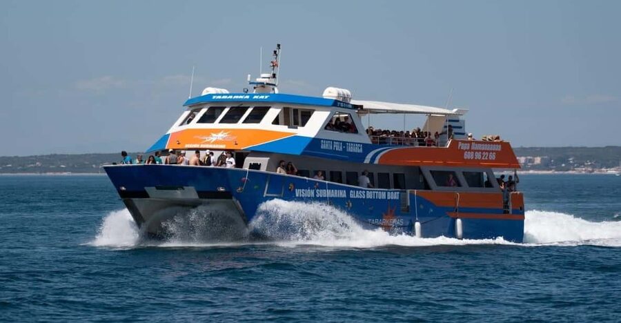 Santa Pola: Tabarca Catamaran Cruise with Underwater Vision - Key points to know before you go