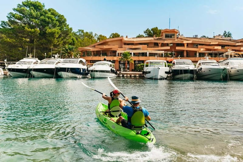 Santa Ponsa: Marine Reserve Kayak Tour - Paddling toward the Malgrats Islands