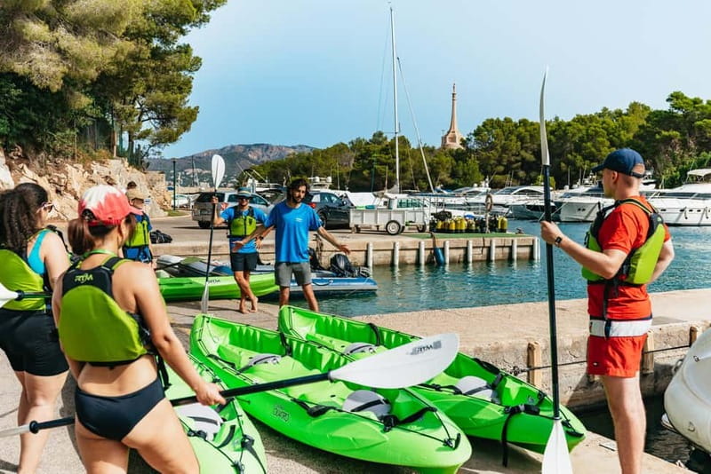 Santa Ponsa: Marine Reserve Kayak Tour - Practical preparation for the water