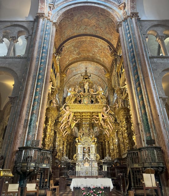 Santiago de Compostela Cathedral and Museum Guided Tour - Entering the recently restored cathedral