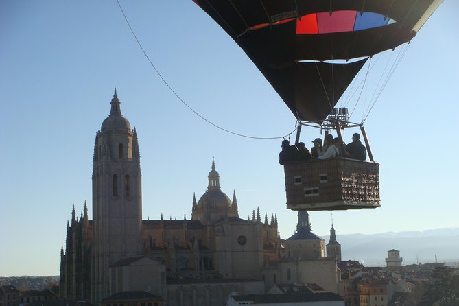 Segovia from the Skies: Sunrise Balloon Ride - Brunch, cava, and the useful souvenirs