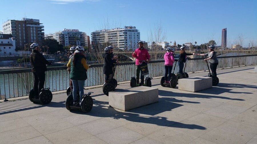 Seville: 1, 2 or 3 Hour Segway Tour - The two-hour route crosses Isabel II Bridge into Triana