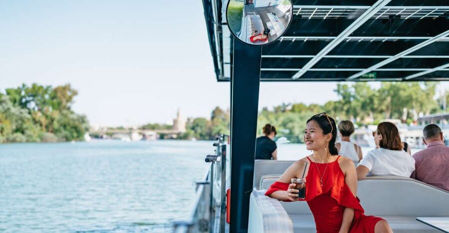 Seville: 1-Hour Guadalquivir River Sightseeing Eco Cruise - La Maestranza and the city’s public life