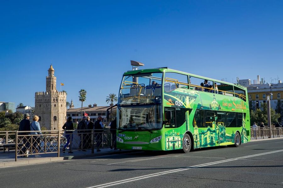 Seville: 2-Day Hop-on Hop-off Bus Ticket - Starting at Torre del Oro