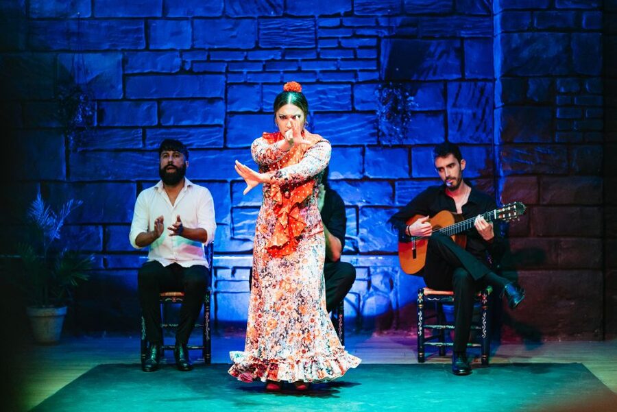 Seville: Baraka Sala Flamenca Show with Drink in Triana - The small room is part of the show