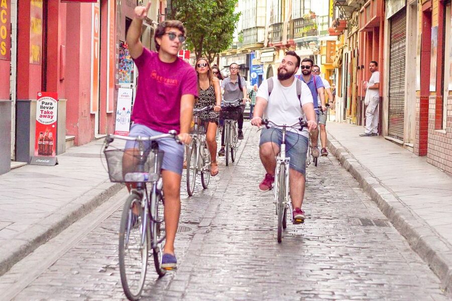 Seville: City Sightseeing and Local Culture Bike Tour - Key points at a glance