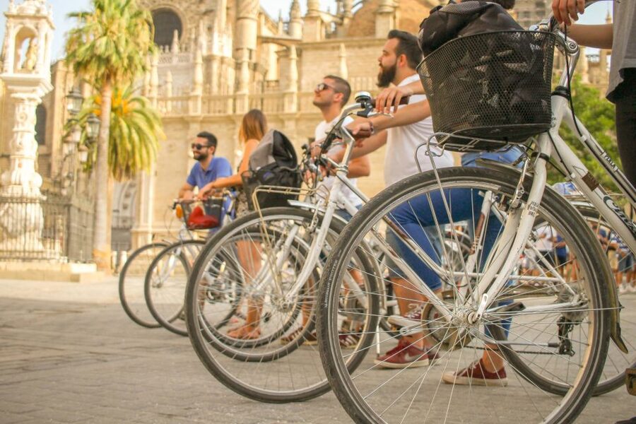 Seville: City Sightseeing and Local Culture Bike Tour - The Alcázar and Cathedral area