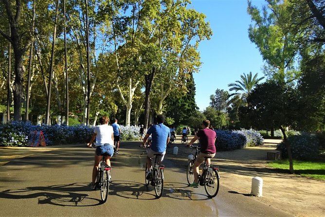 Seville Electric Bike Tour - Small Group - Maria Luisa Park by electric bike