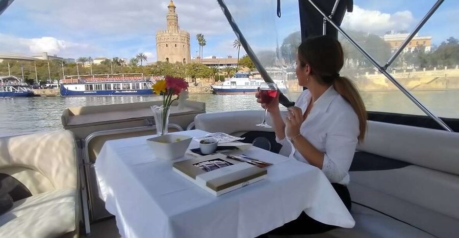 Seville: Exclusive River Boat Tour with Tapas - Key points to know before booking
