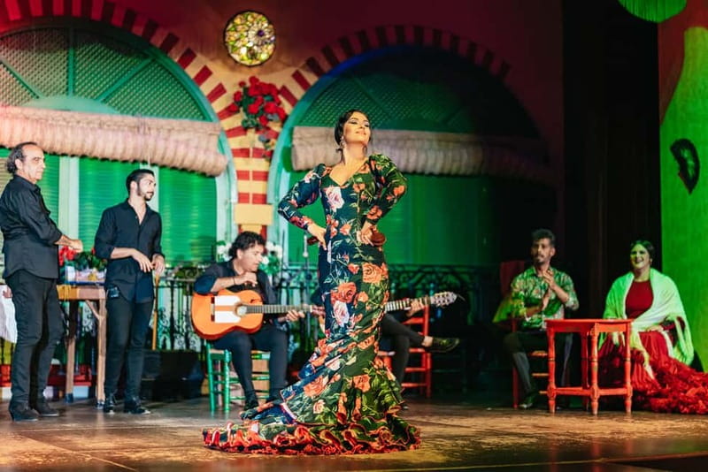 Seville: Flamenco at El Palacio Andaluz with Optional Dinner - Entering the Andalusian palace-style venue