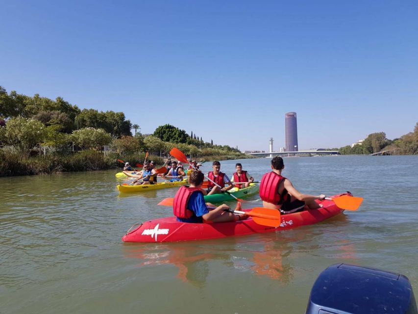 Seville: Guadalquivir River Kayaking Trip - River traffic and the better time to paddle