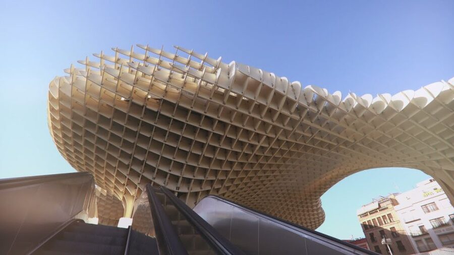 Seville: Las Setas Guided Tour & Optional City Tour - The smartglasses show Roman Hispalis