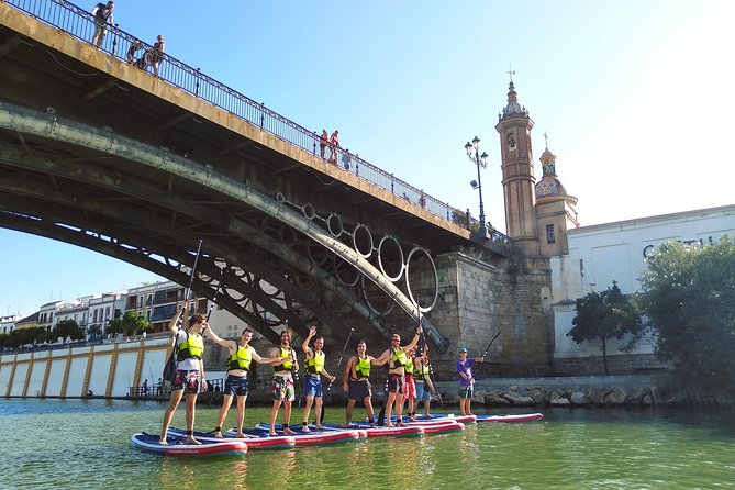 Seville: Paddle Surf Route and Class - Monument views without leaving the river
