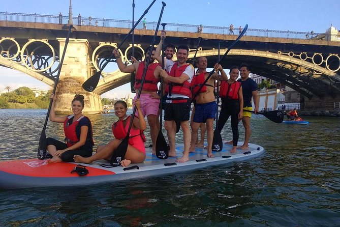Seville Paddle Surf Sup in the Guadalquivir River - Seville from the middle of the Guadalquivir