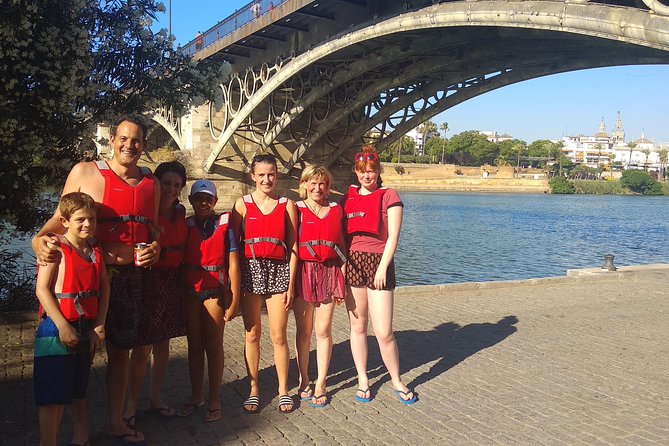 Seville Paddle Surf Sup in the Guadalquivir River - Triana, the first break on the river