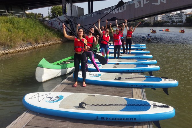 Seville Paddle Surf Sup in the Guadalquivir River - Photos, video, and the social side