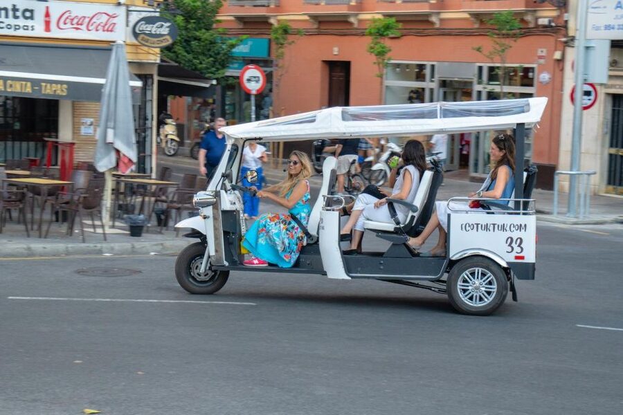 Seville: Private City Tour by Eco Tuk Tuk - Plaza de España, the tour’s essential stop