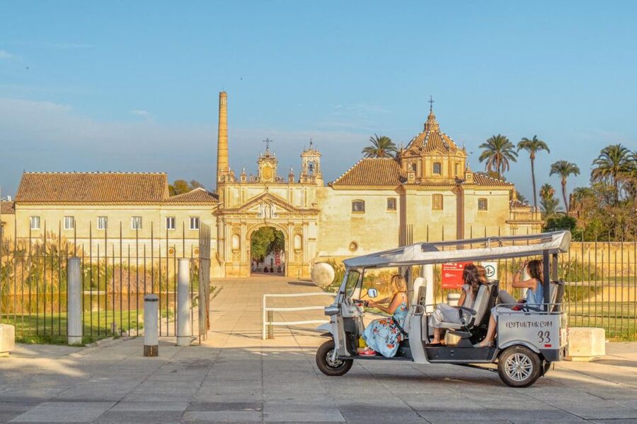 Seville: Private City Tour by Eco Tuk Tuk - Starting underground at APK2 Arjona