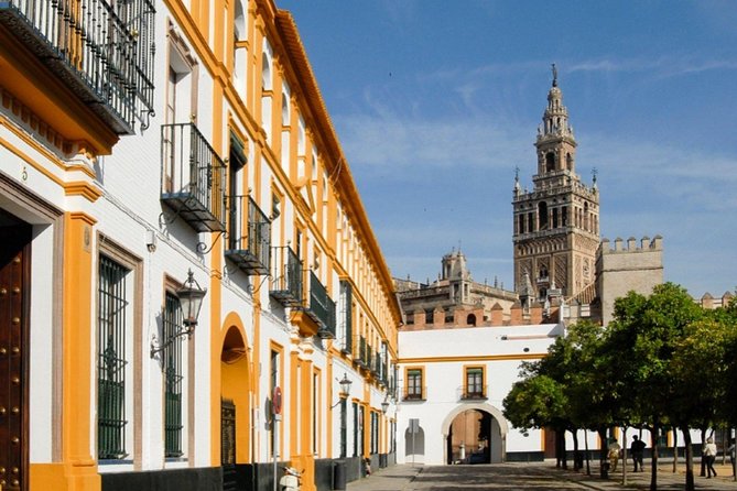 Seville Private Walking Tour with Alcazar & Cathedral Tickets - Plaza de España in the morning