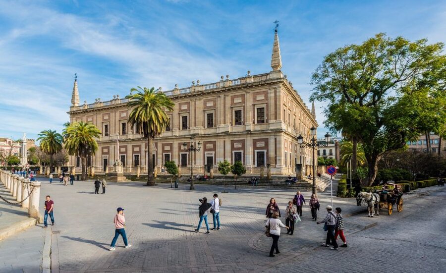 Seville: Small-Group City Highlights Walking Tour - Plaza de España, the grand finish