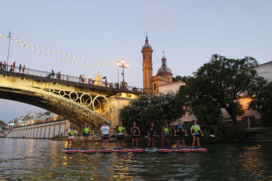 Seville: Sunset and Evening Paddle Boarding Tour - The five-minute safety briefing