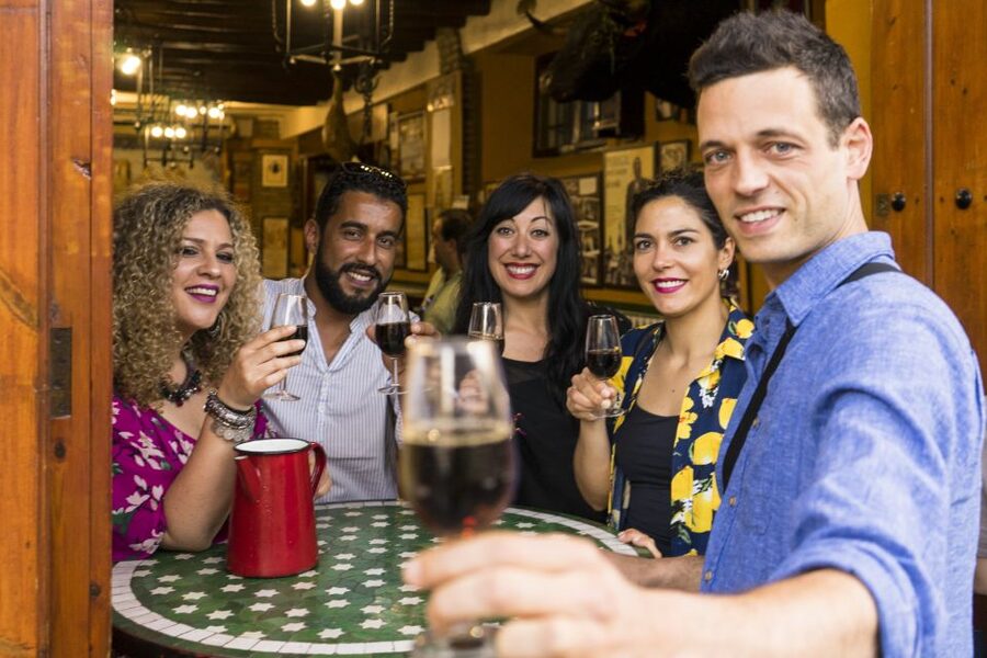 Seville: Tapas Crawl - Stop one: wine, tapas, and the first taste of Seville