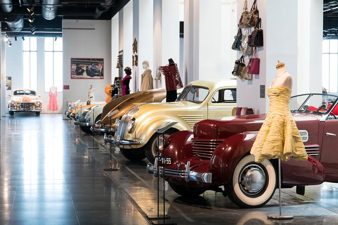 Skip the Line: Malaga Automobile and Fashion Museum Entrance Ticket - From Bugatti to Ferrari, the cars reward a slow look