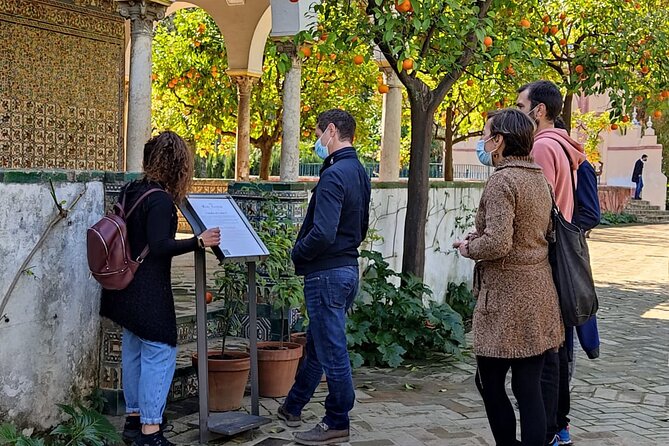 Small-Group Alcazar of Seville Guided Tour with entry ticket - The Mudejar Palace built by Peter I
