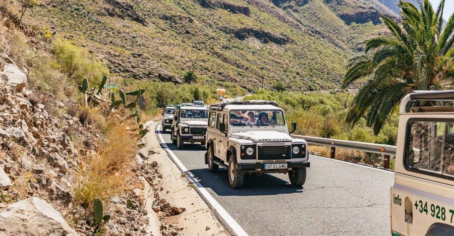 South Gran Canaria: Off-Road Valleys & Villages Jeep Tour - Salobre and the rough road to Chira Lake