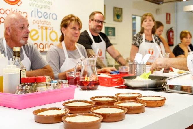 Spanish Cooking Class Paella Tapas and Sangria in Madrid - Sangria, conversation, and a proper meal