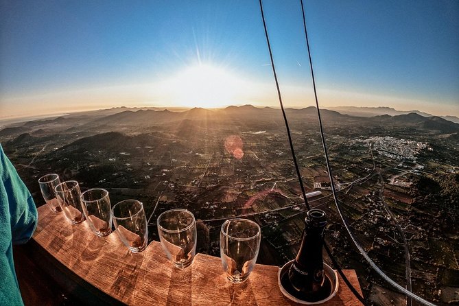 Sunrise and Sunset Experience Hot Air Balloon Ride Mallorca - About an hour above Mallorca