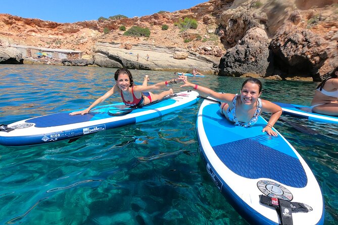 Sunset Beach Tour 3 HS all Inclusive ( Paddle boards , Kayaks & Snorkeling) - Cala Gracio and Punta Galera: the first water stops